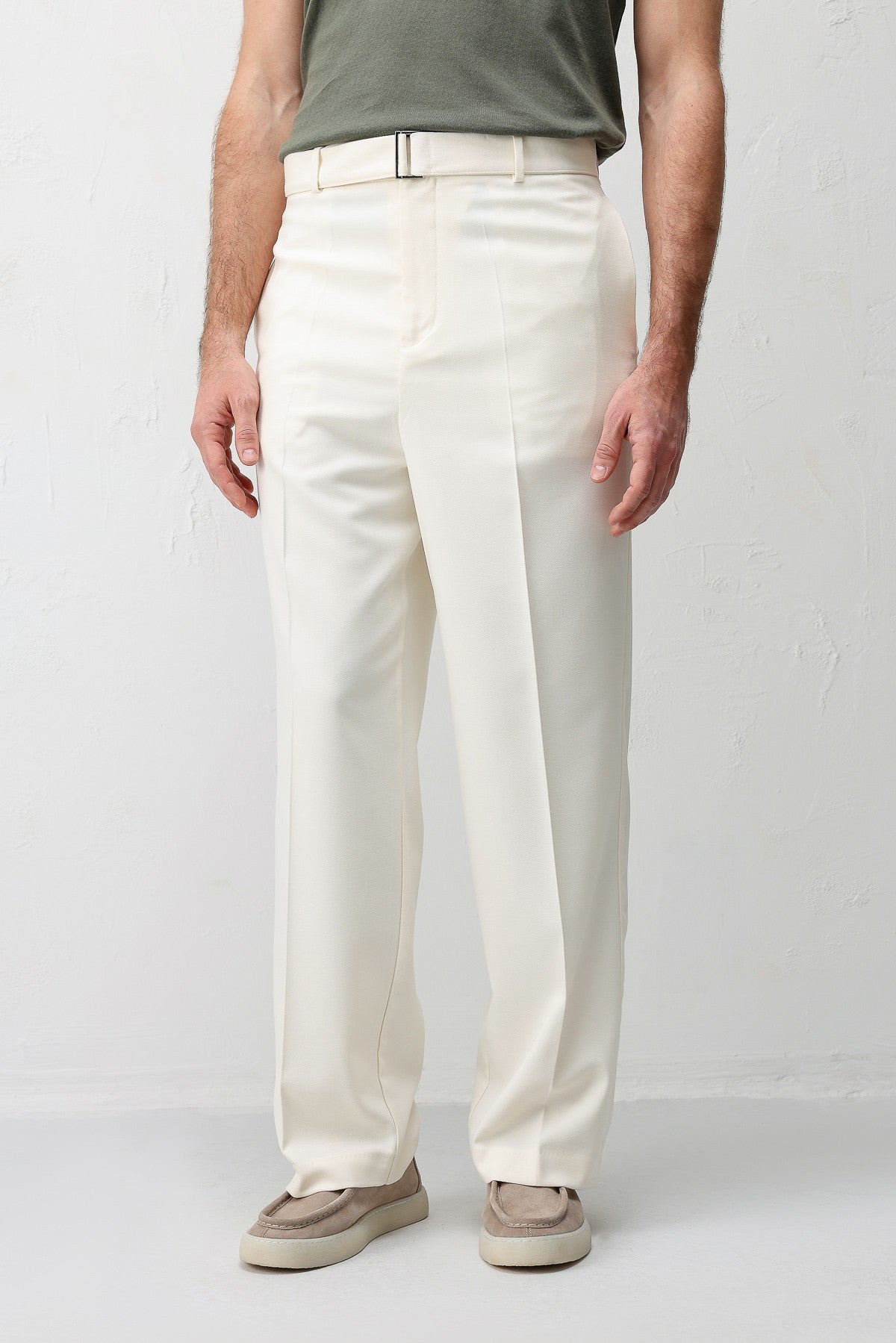 Antioch Relaxed Fit Kemerli Erkek Pantolon