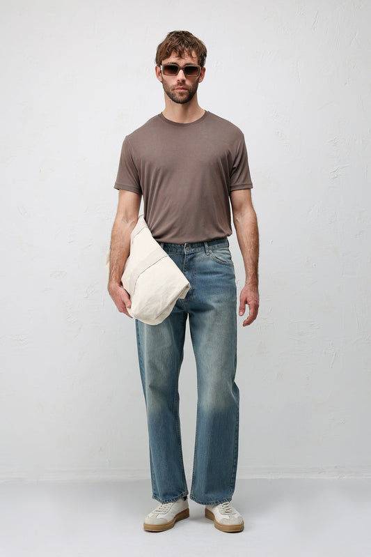 Baggy Fit Erkek Jean