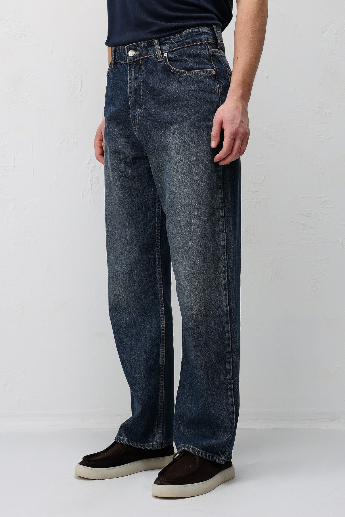 Baggy Fit Erkek Jean