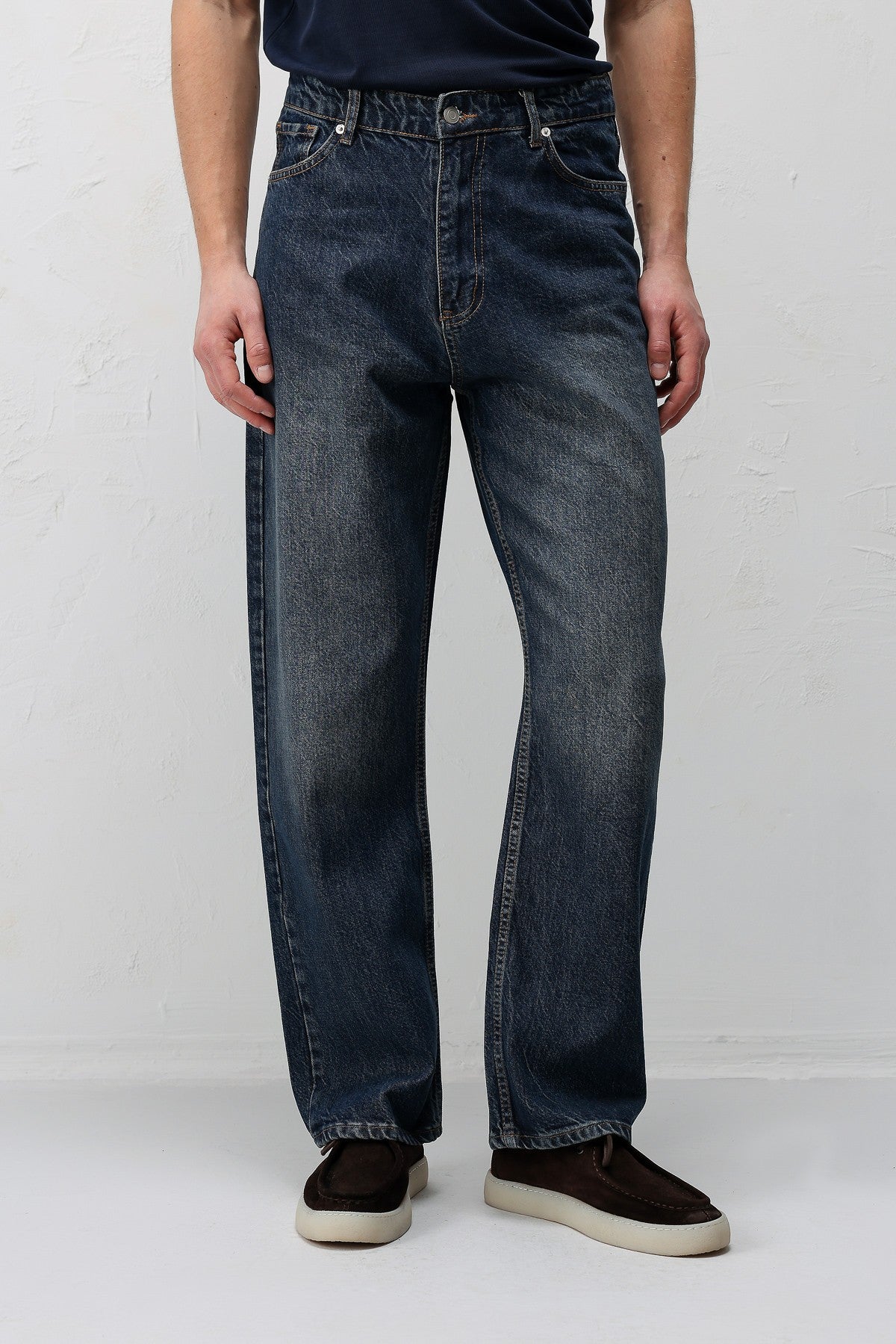 Baggy Fit Erkek Jean