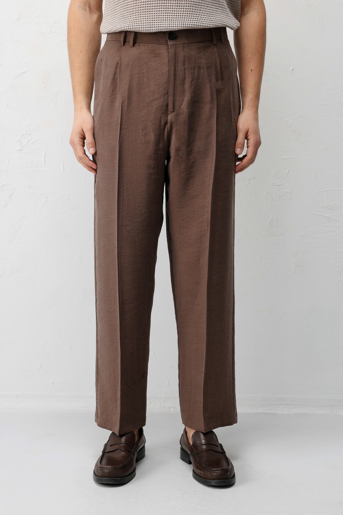 Antioch Lyocell Relaxed Fit Pileli Erkek Pantolon