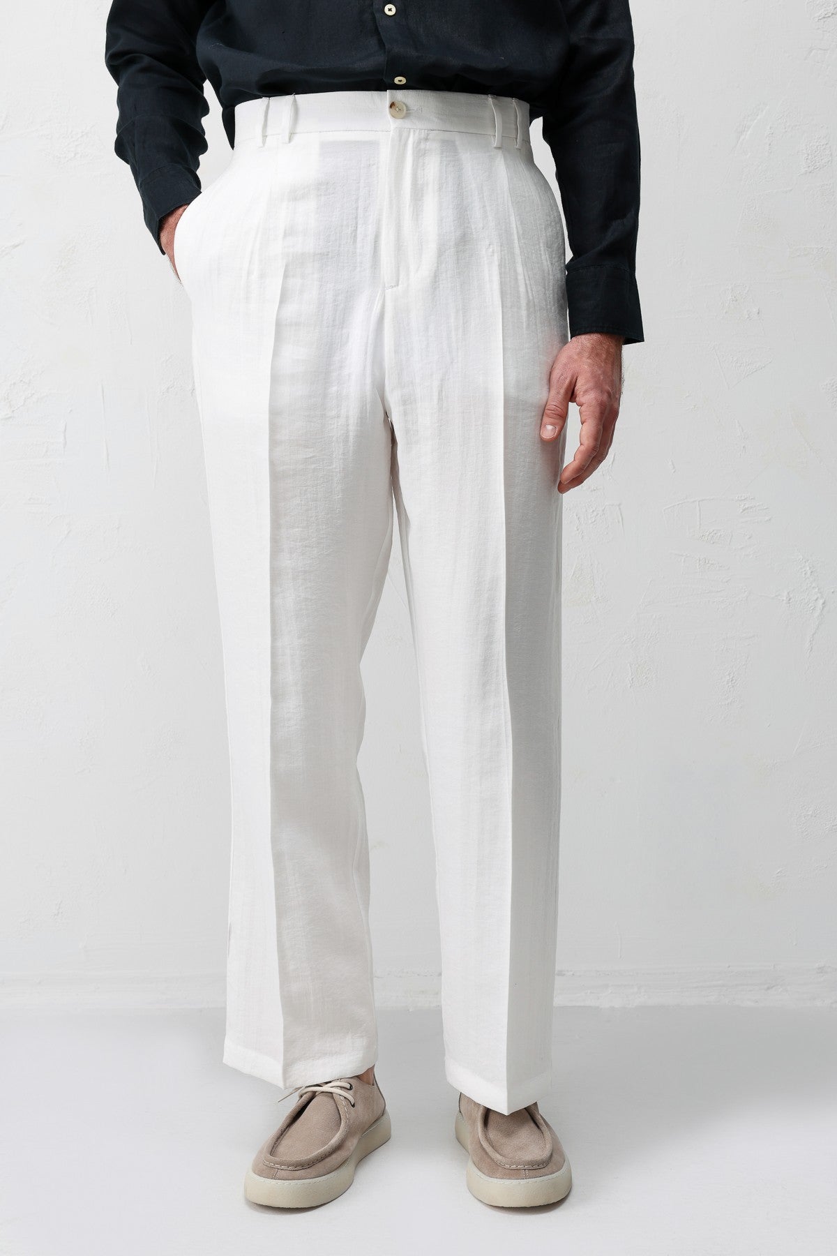 Antioch Lyocell Relaxed Fit Pileli Erkek Pantolon
