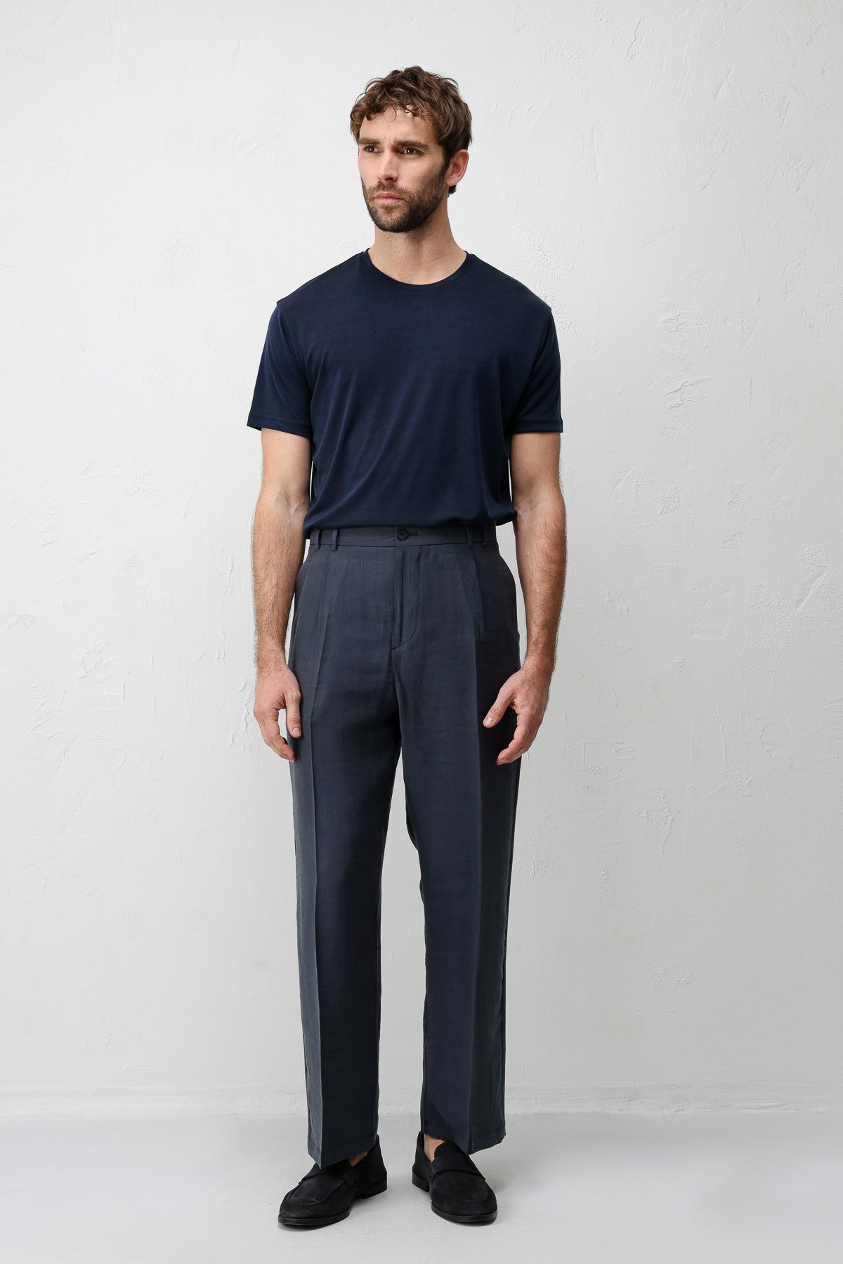 Antioch Lyocell Relaxed Fit Pileli Erkek Pantolon