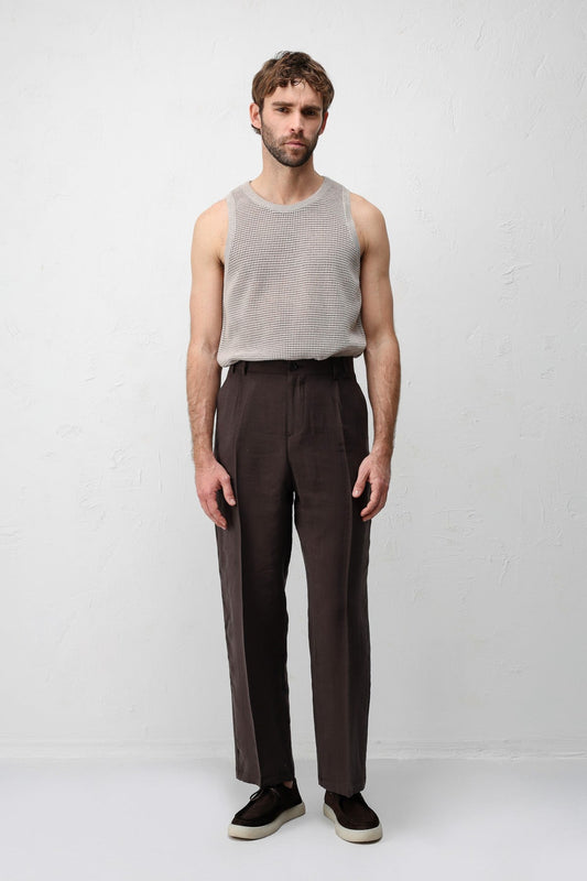 Antioch Lyocell Relaxed Fit Pileli Erkek Pantolon