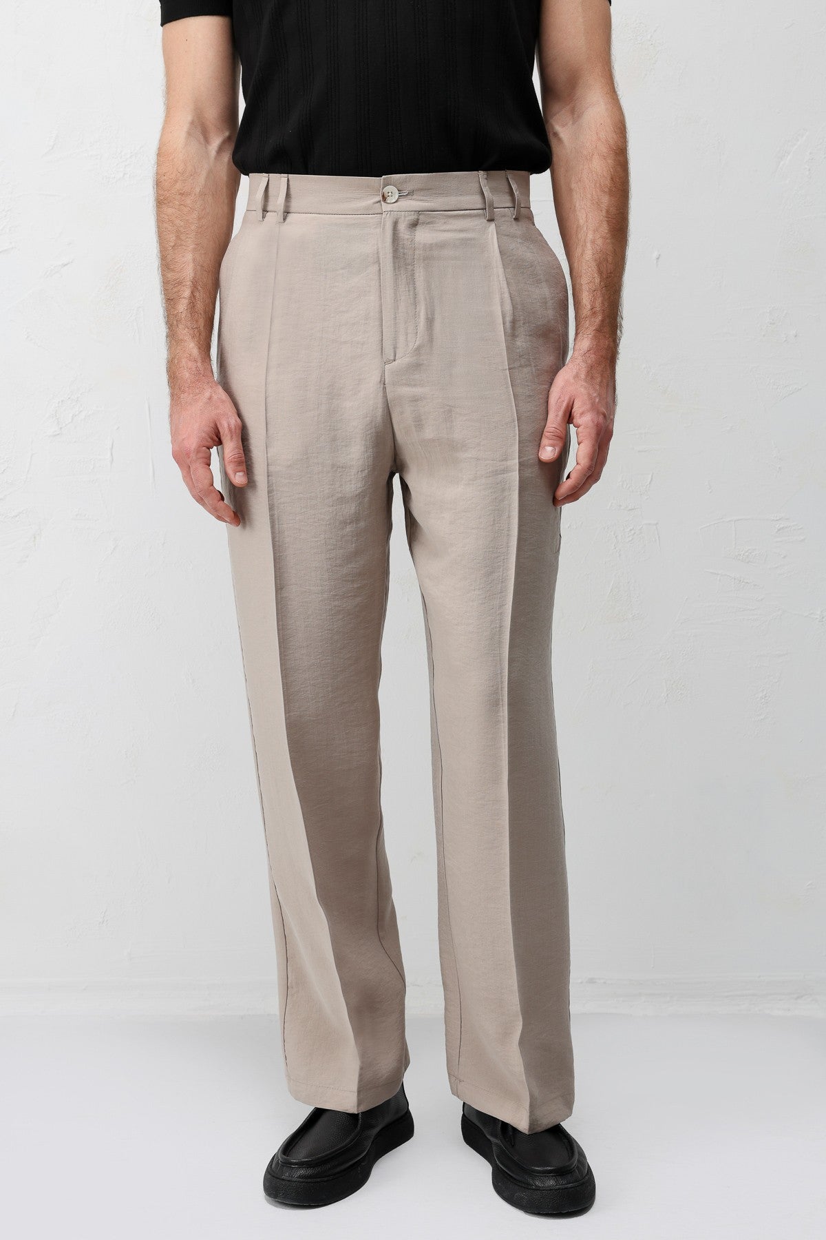 Antioch Lyocell Relaxed Fit Pileli Erkek Pantolon