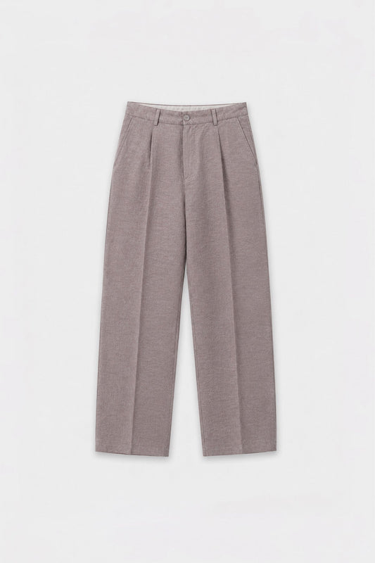 Lyocell Relaxed Fit Pileli Erkek Pantolon