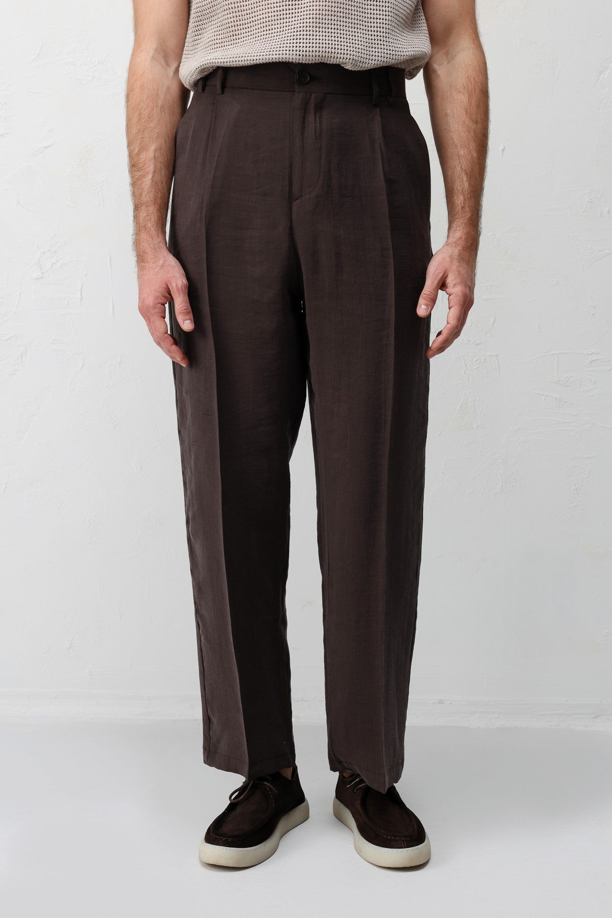 Antioch Lyocell Relaxed Fit Pileli Erkek Pantolon