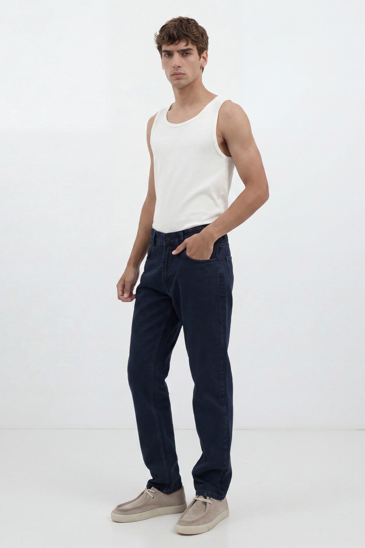 Tapered Fit Erkek Jean