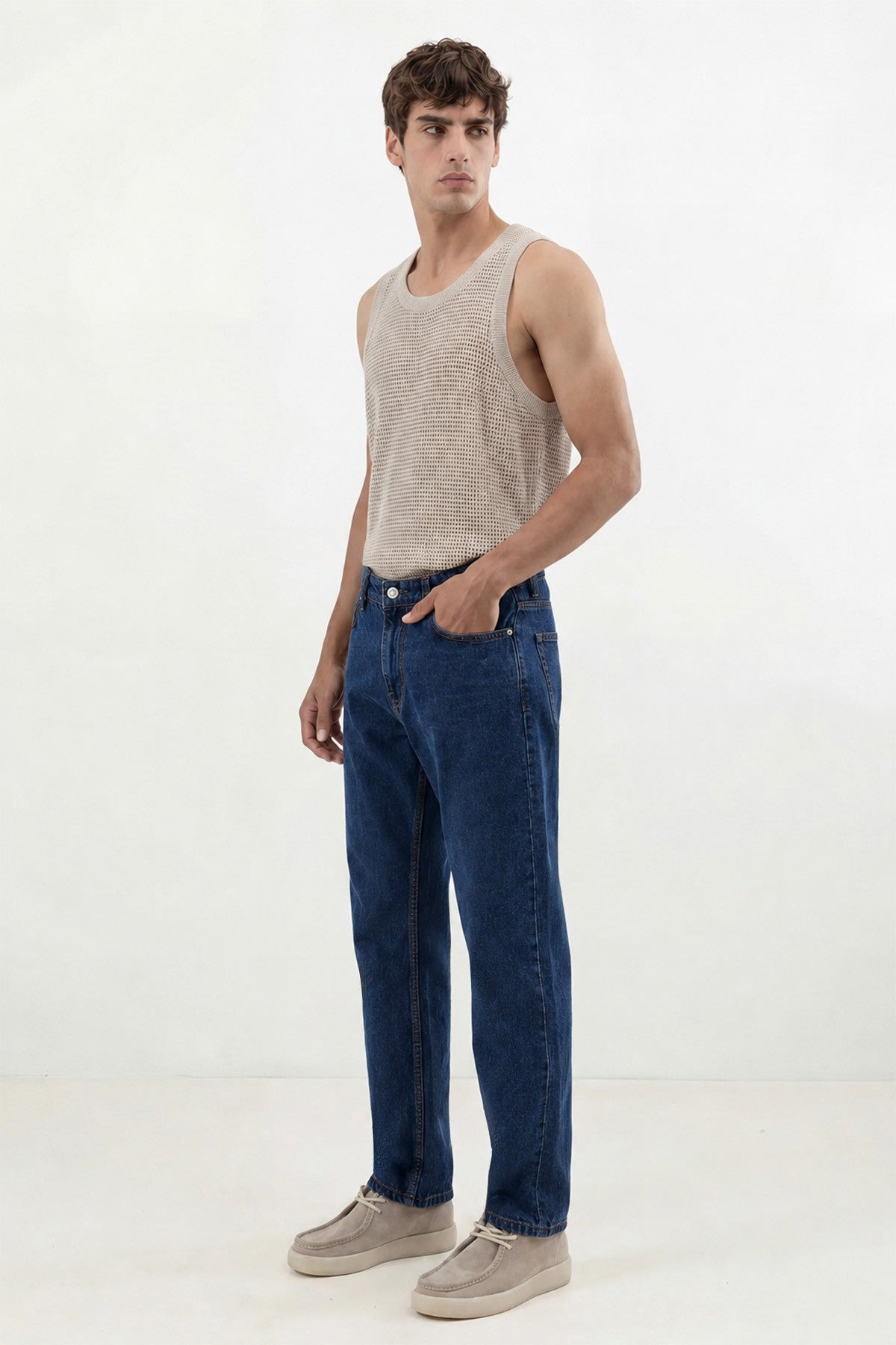 Straight Fit Erkek Jean