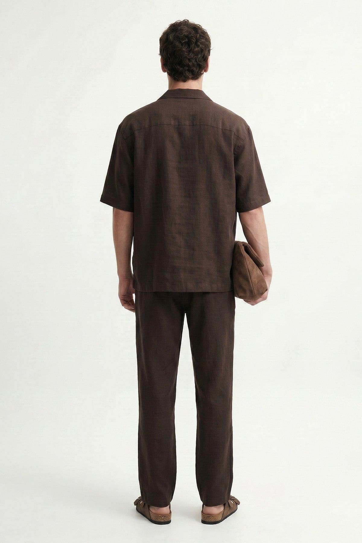 Antioch Keten Karışımlı Relaxed Erkek Pantolon
