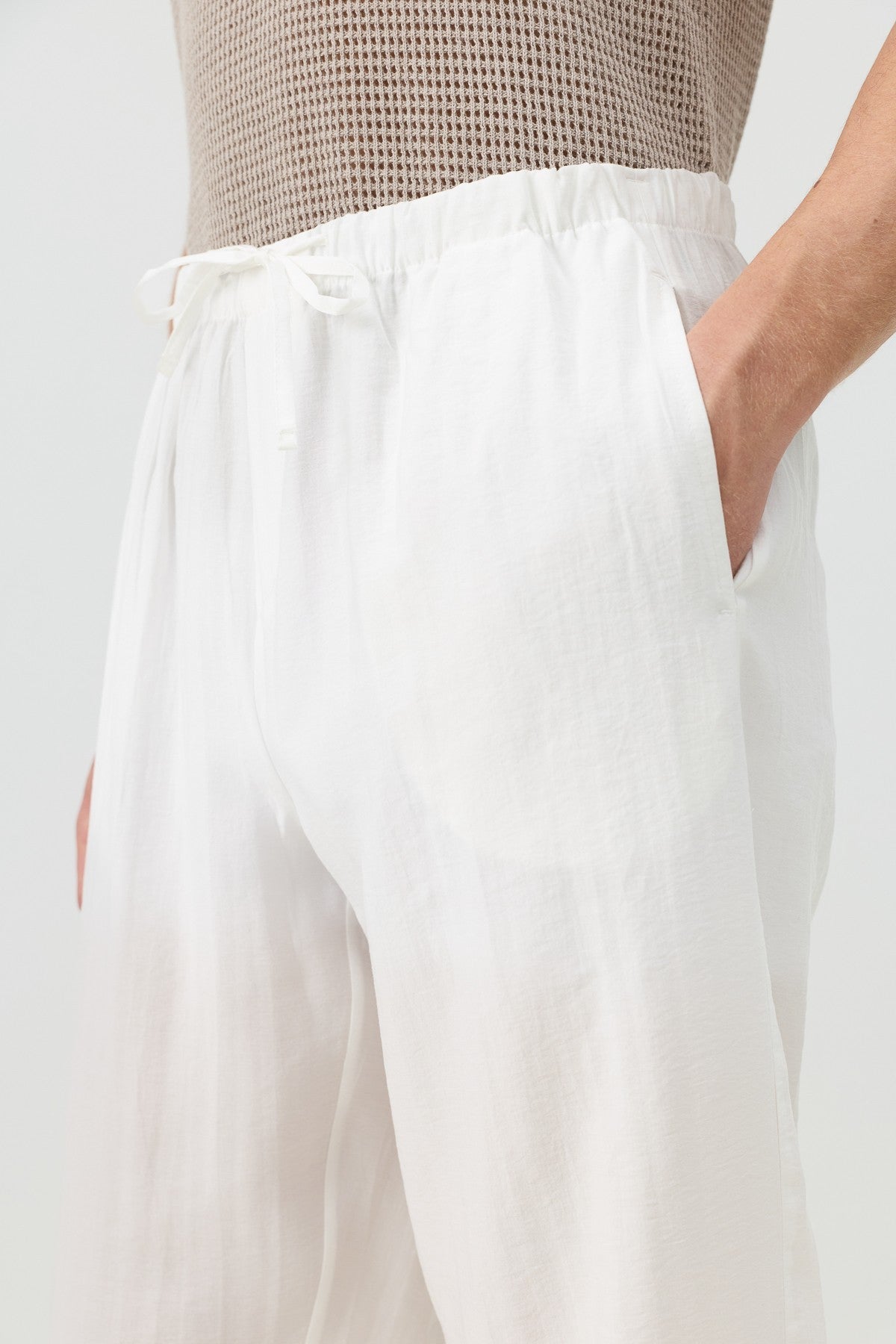 Lyocell Karışımlı Relax Fit Erkek Pantolon