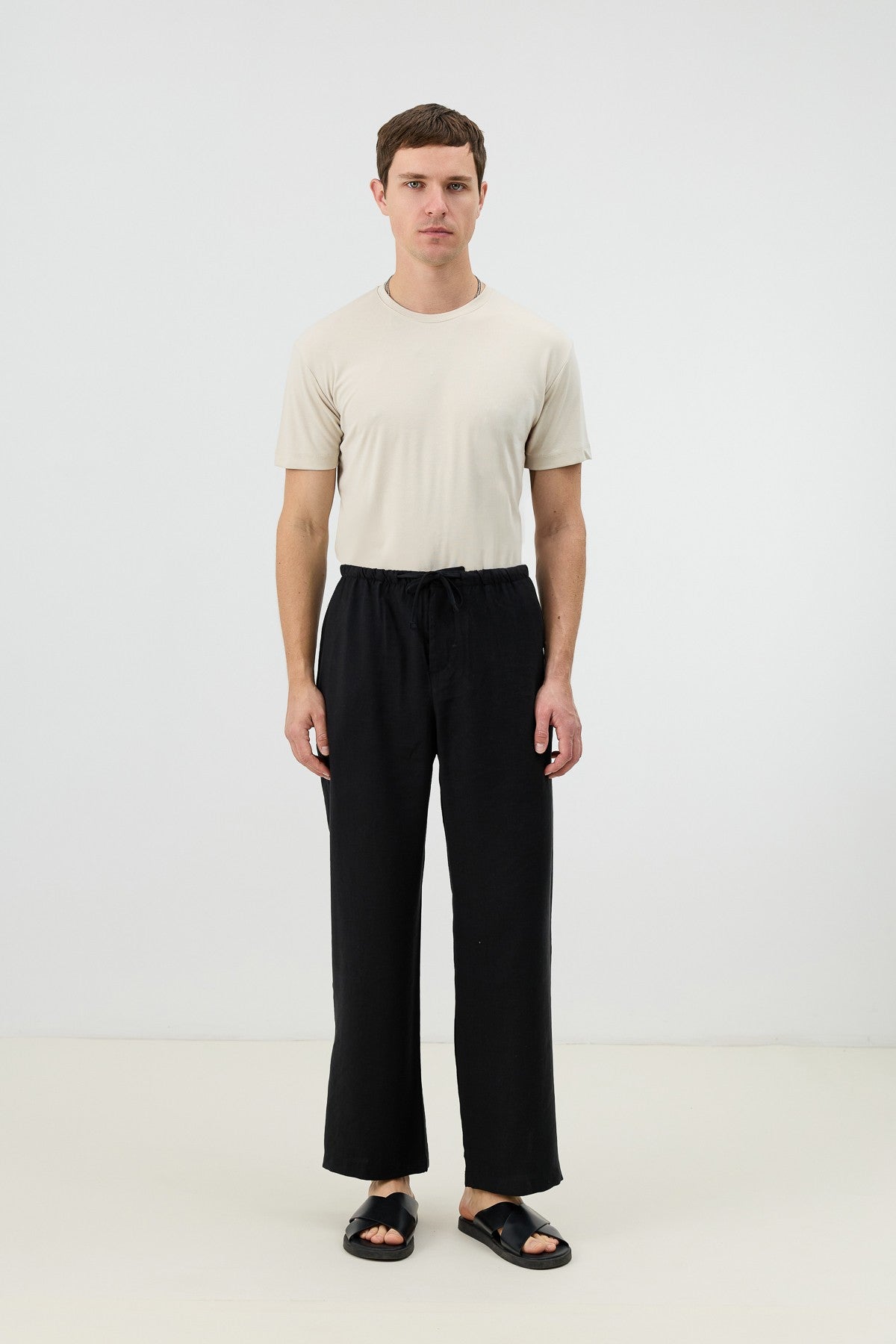 Modal Karışımlı Relaxed Erkek Pantolon