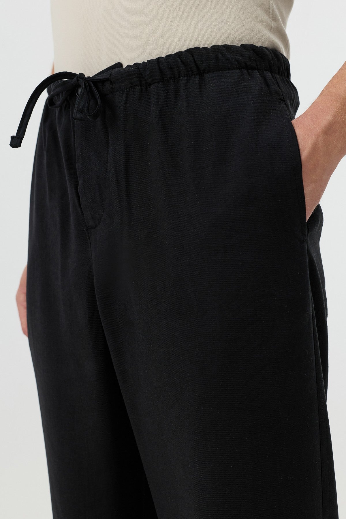 Modal Karışımlı Relaxed Erkek Pantolon
