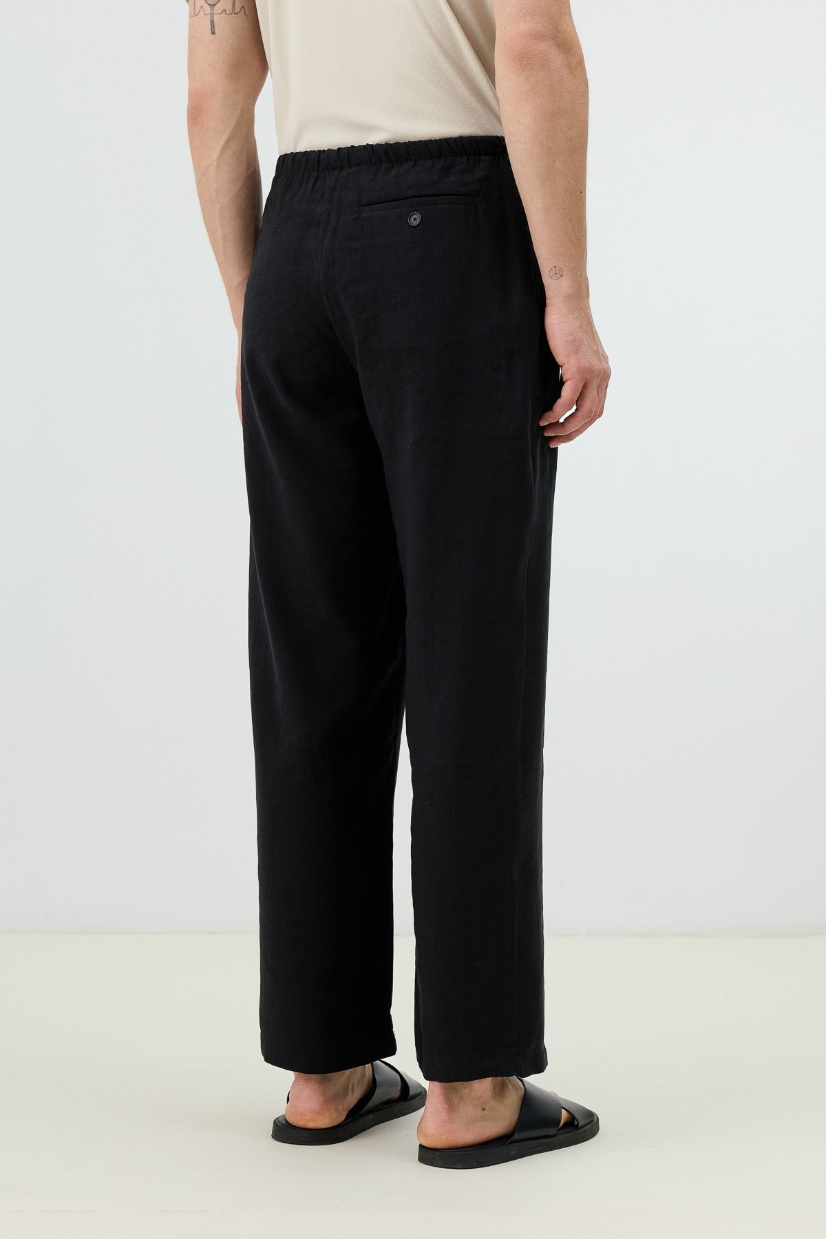 Modal Karışımlı Relaxed Erkek Pantolon