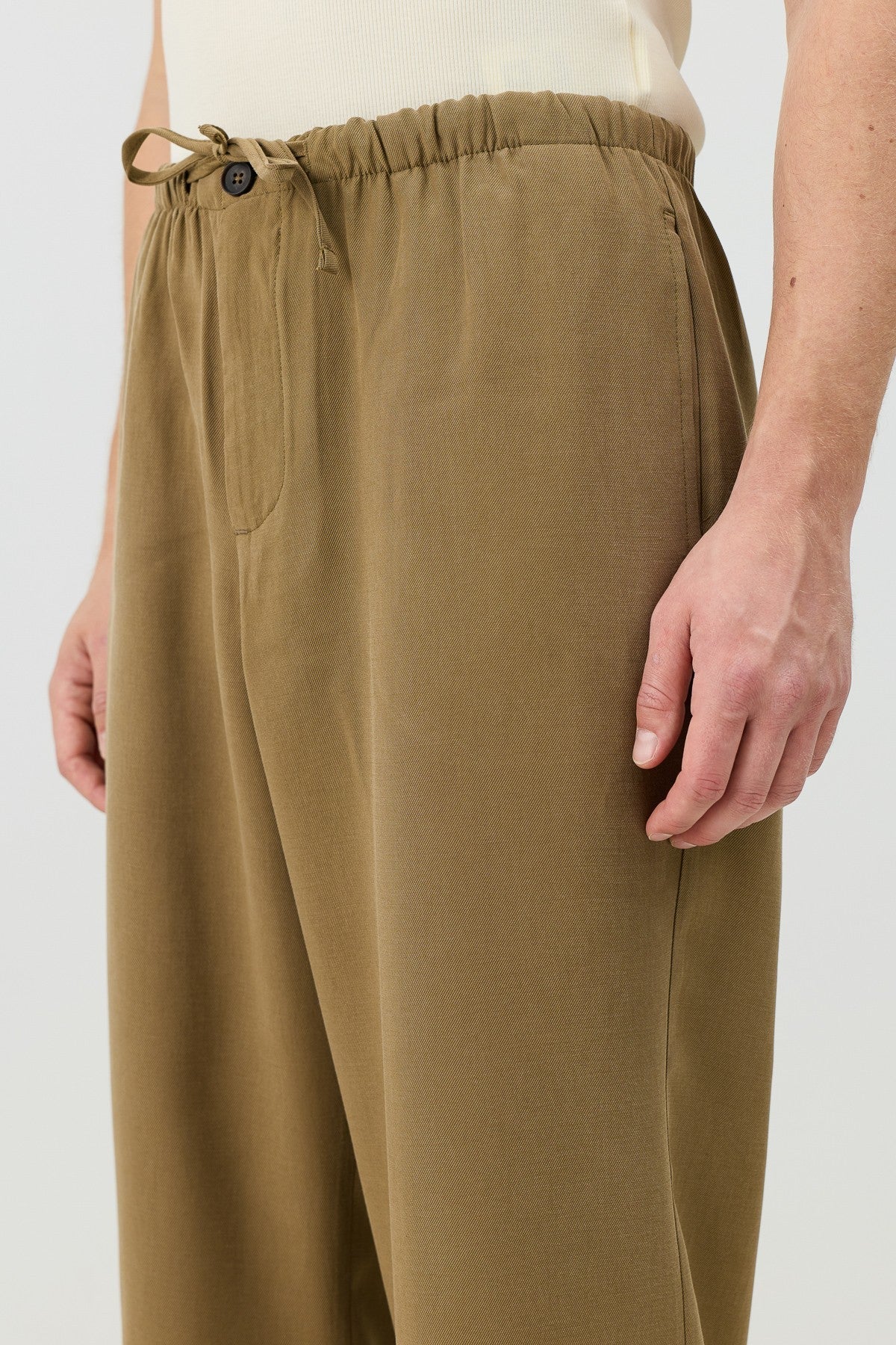 Modal Karışımlı Relaxed Erkek Pantolon