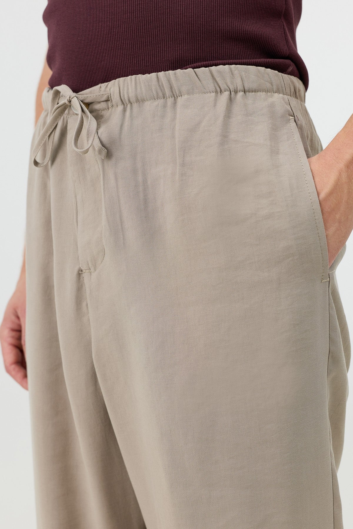 Modal Karışımlı Relaxed Erkek Pantolon