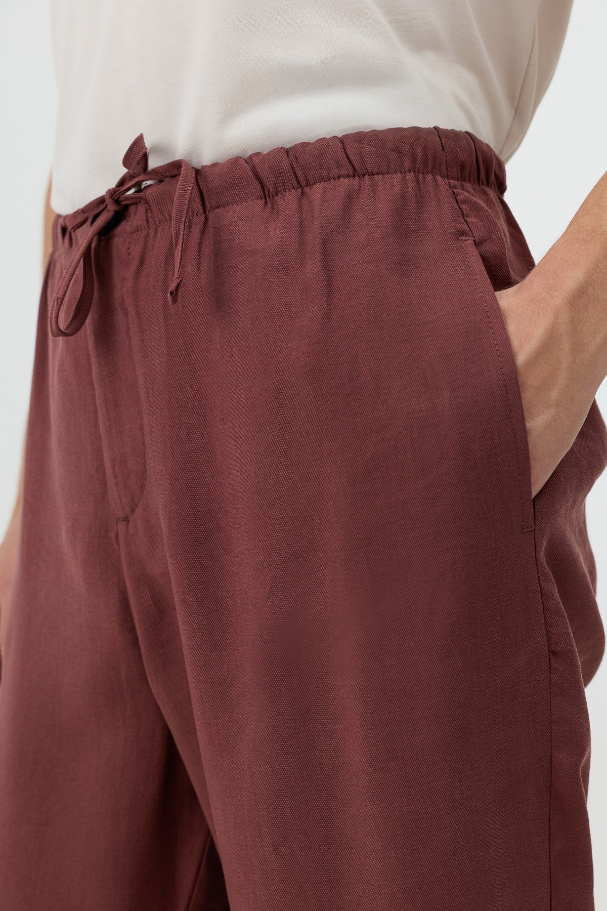 Modal Karışımlı Relaxed Erkek Pantolon