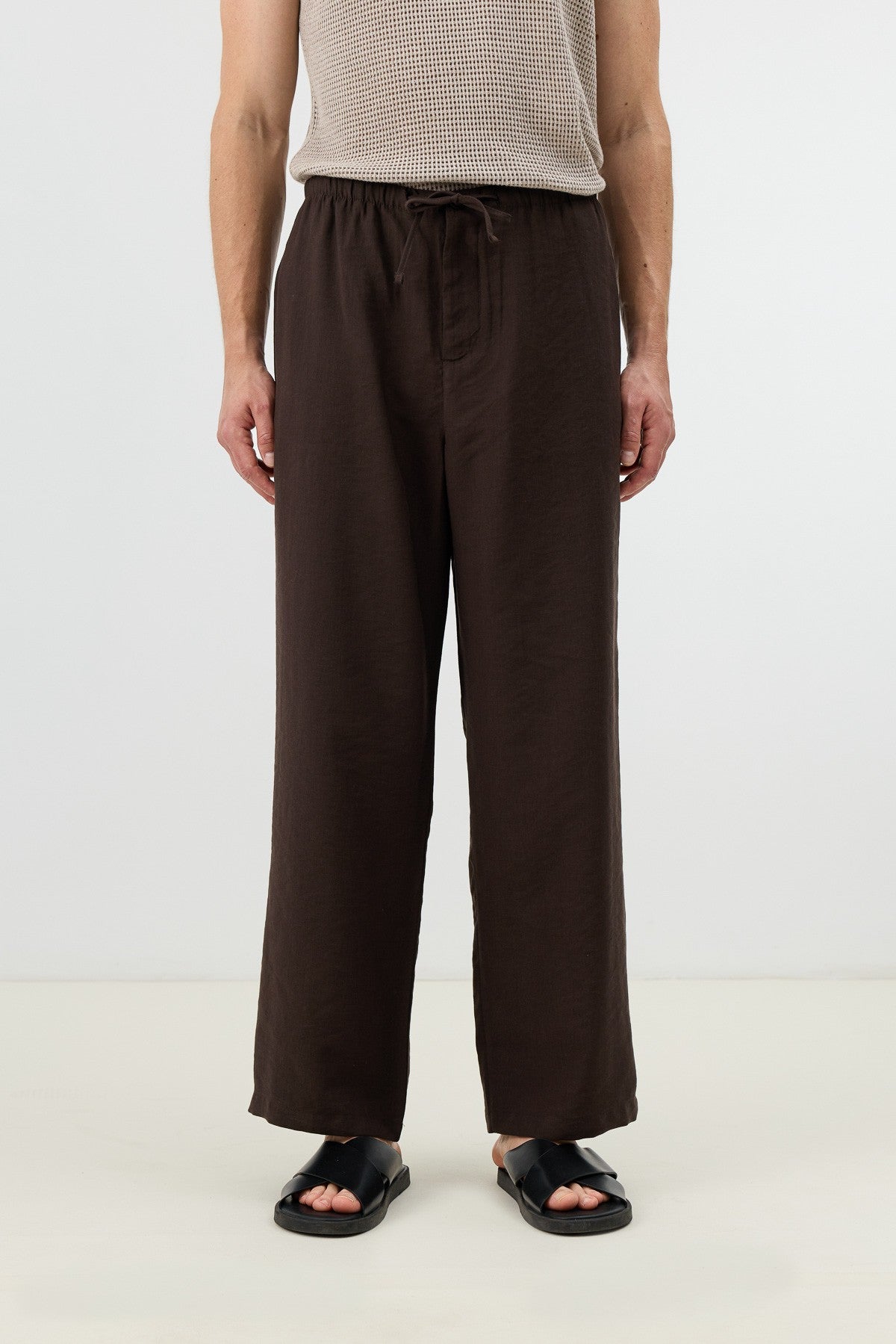 Modal Karışımlı Relaxed Erkek Pantolon