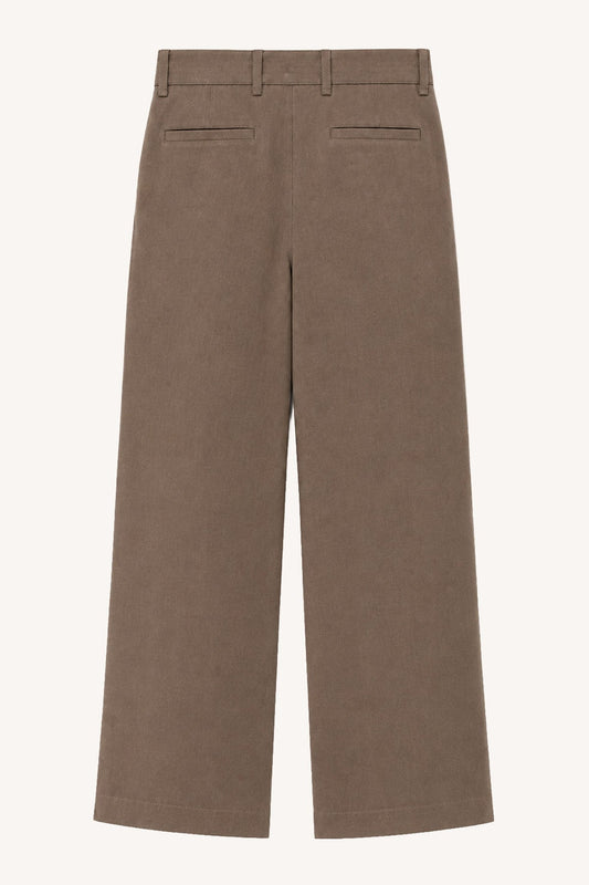 Lyocell Karışımlı Kemerli Pantolon