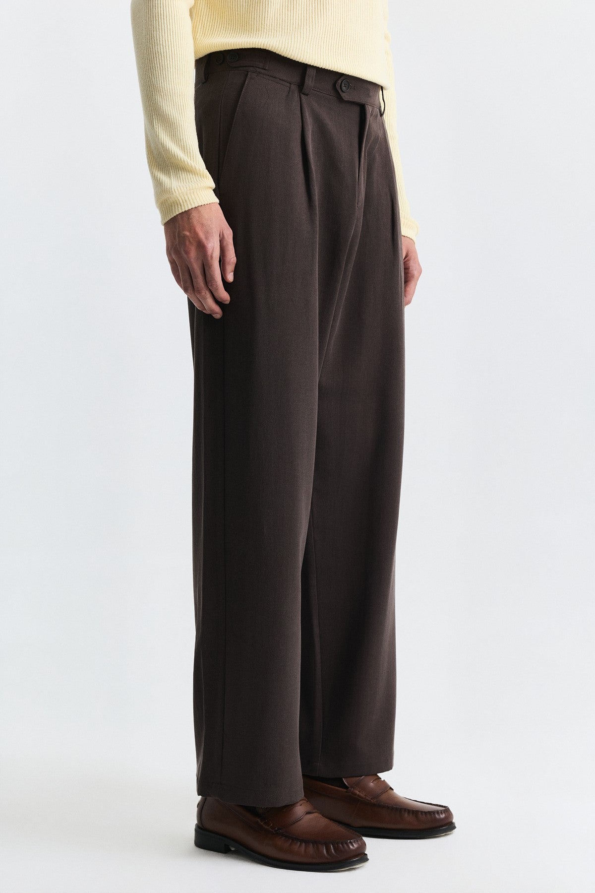 Relax Fit Pileli Pantolon