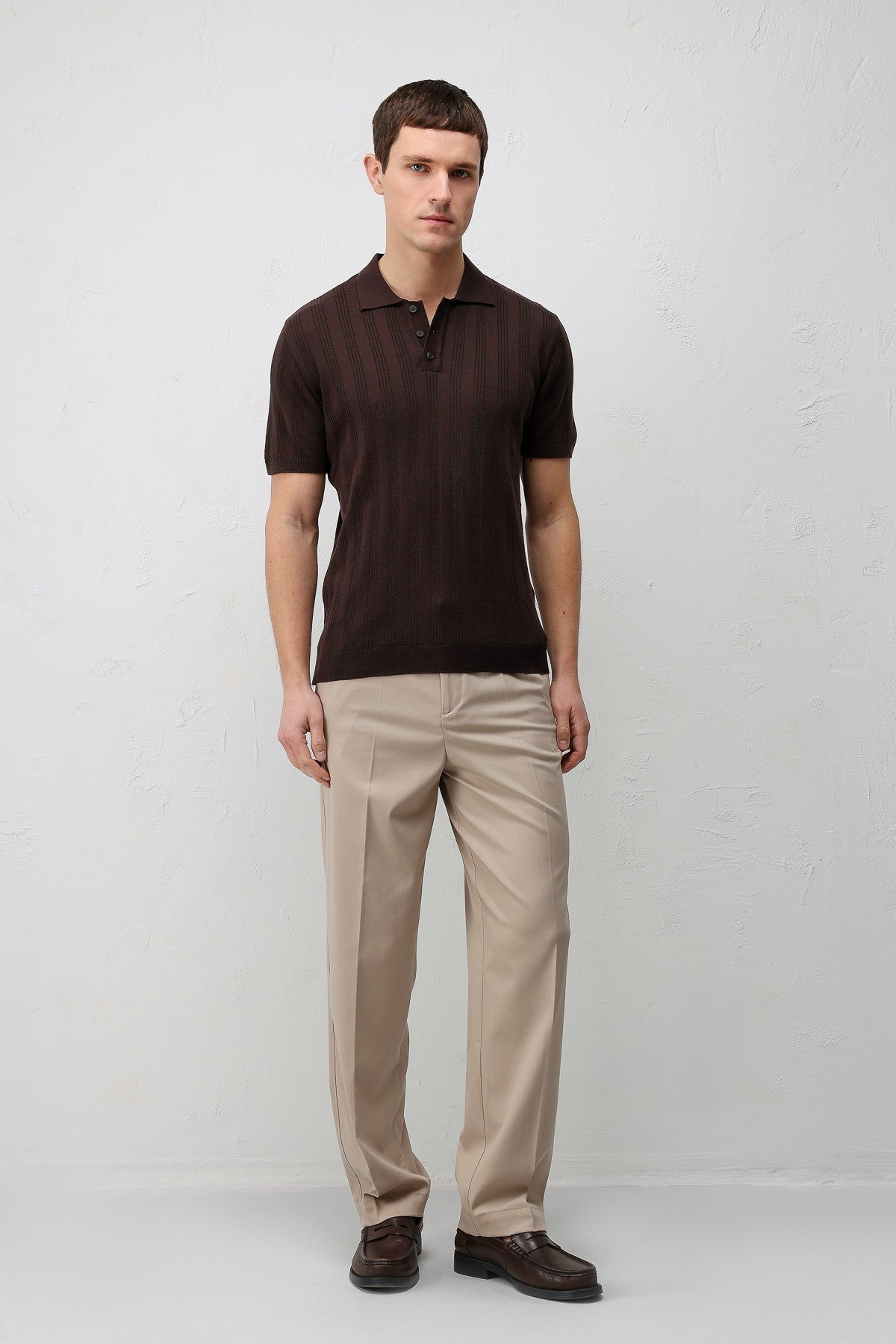 Antioch Dokulu Triko Erkek Polo T-Shirt