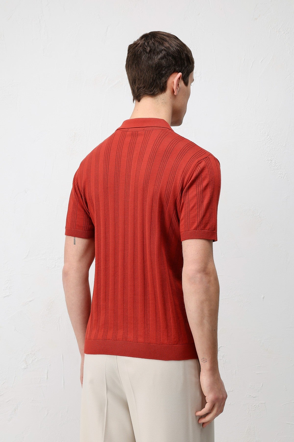 Antioch Dokulu Triko Erkek Polo T-Shirt