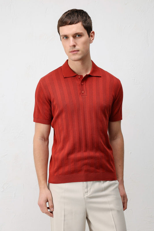 Antioch Dokulu Triko Erkek Polo T-Shirt