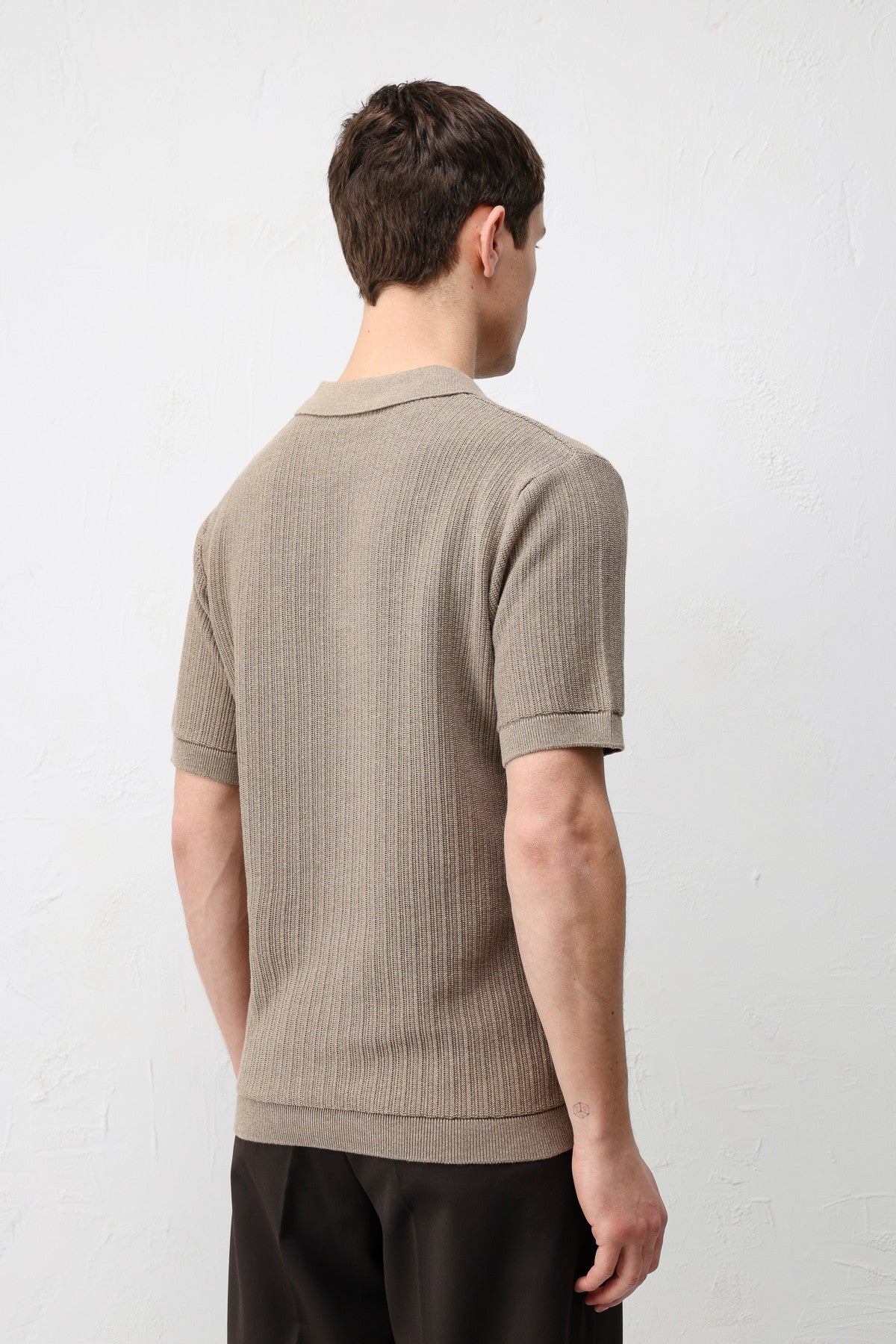 Antioch Premium Dokulu Erkek Triko T-Shirt