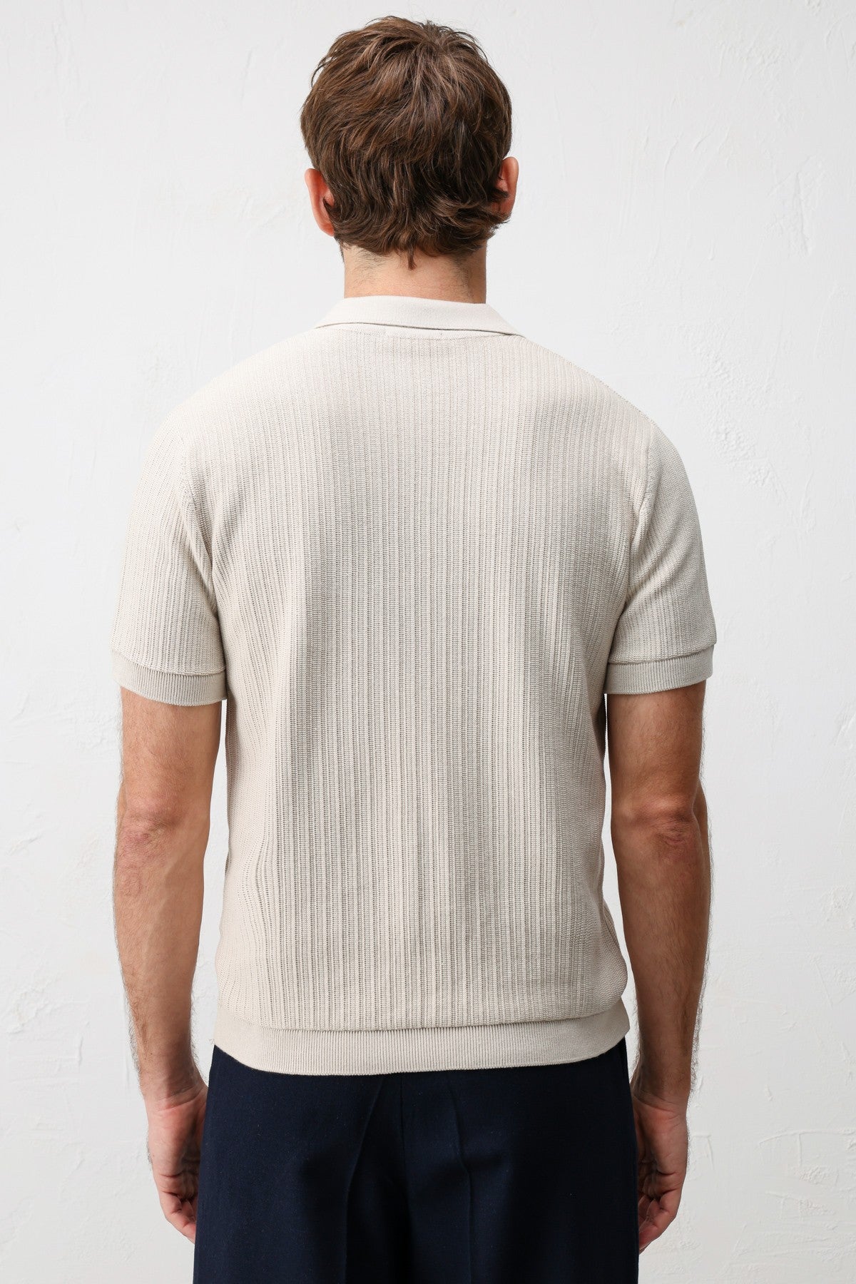 Antioch Premium Dokulu Erkek Triko T-Shirt