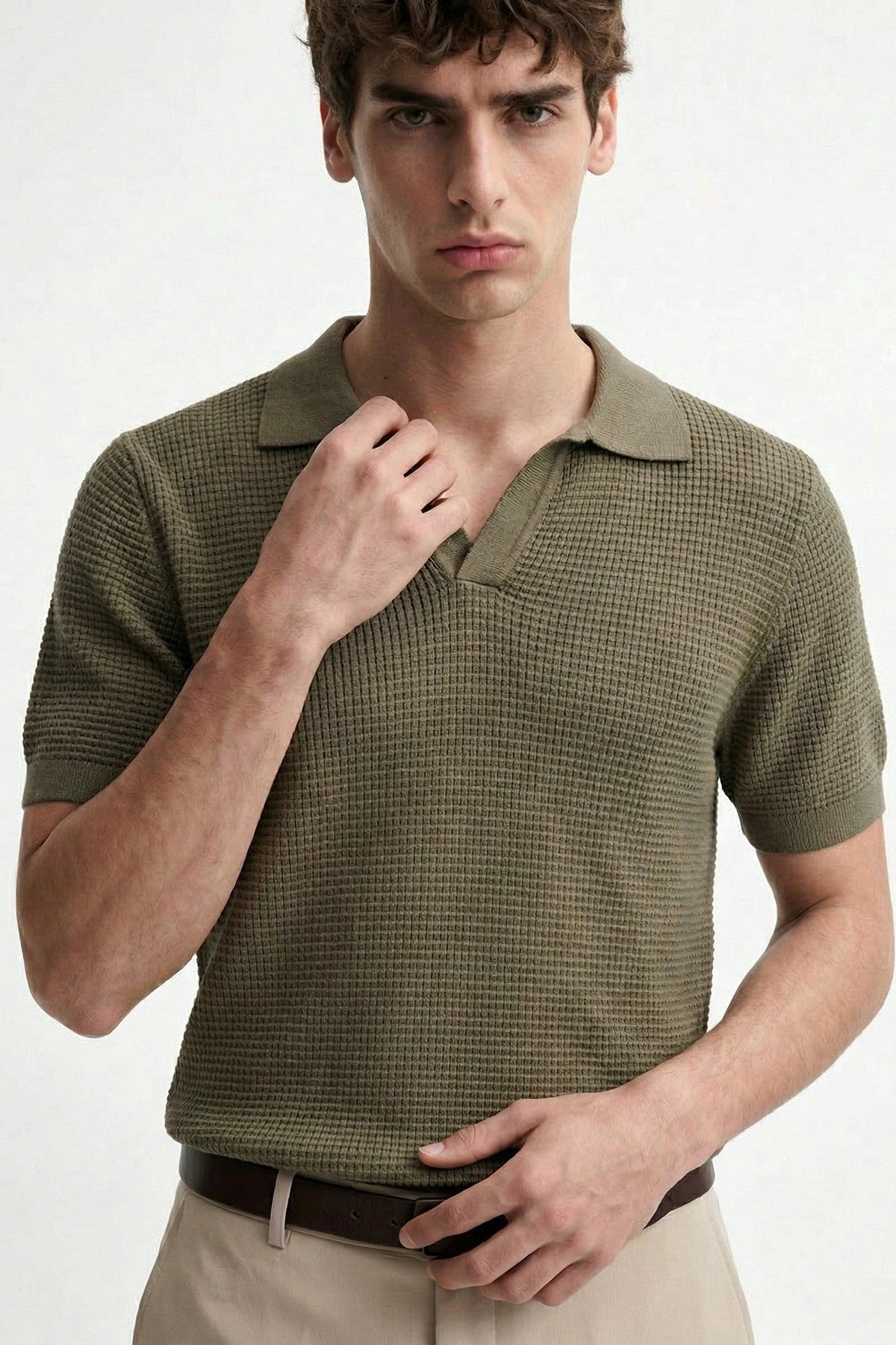 Antioch Dokulu Polo Yaka Erkek T-Shirt