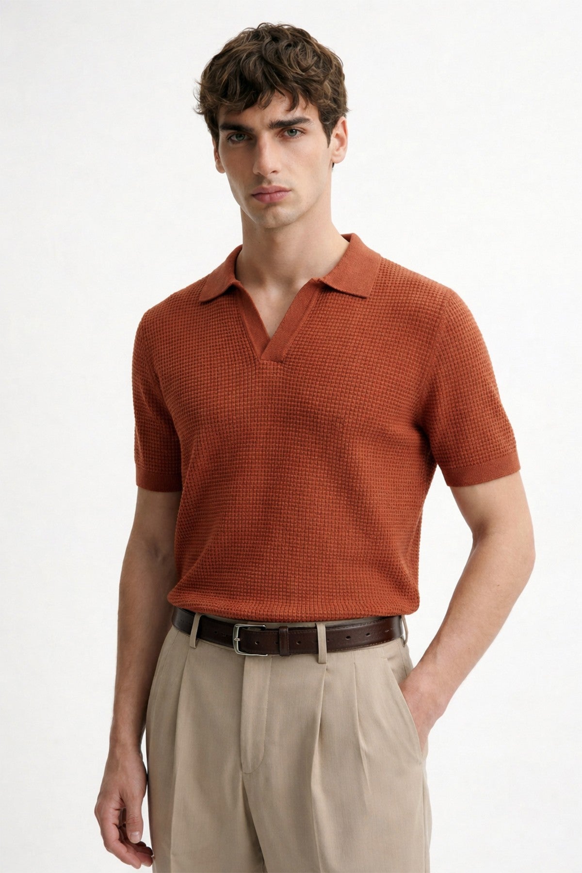 Antioch Dokulu Polo Yaka Erkek T-Shirt
