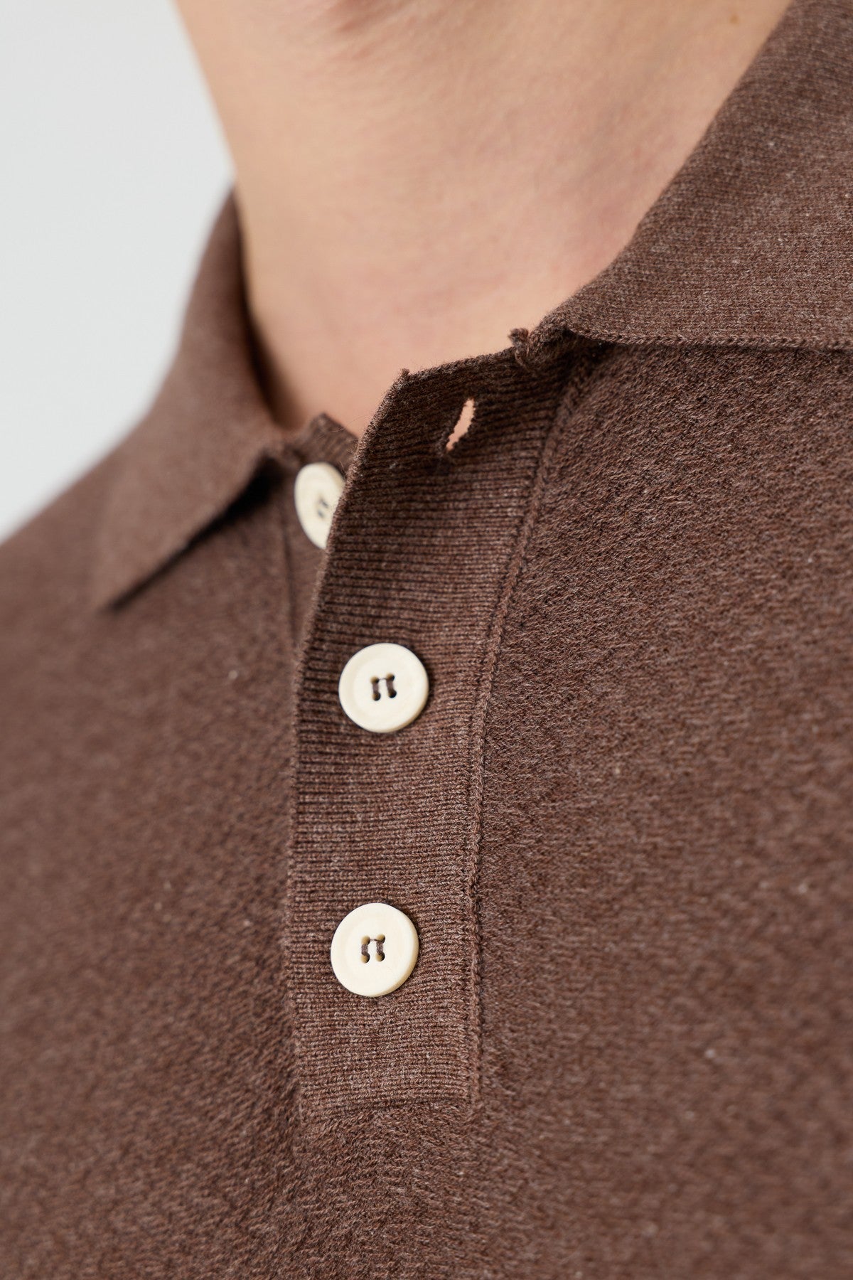 Dokulu Polo Yaka Triko Erkek T-Shirt