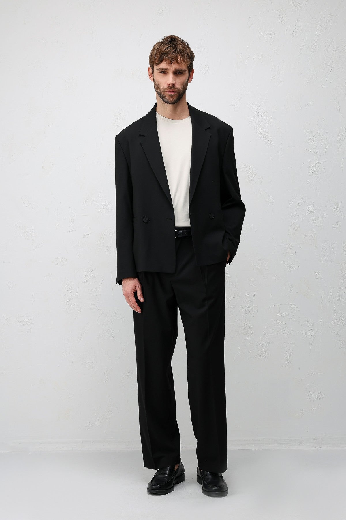 Relaxed Fit Erkek Blazer Ceket