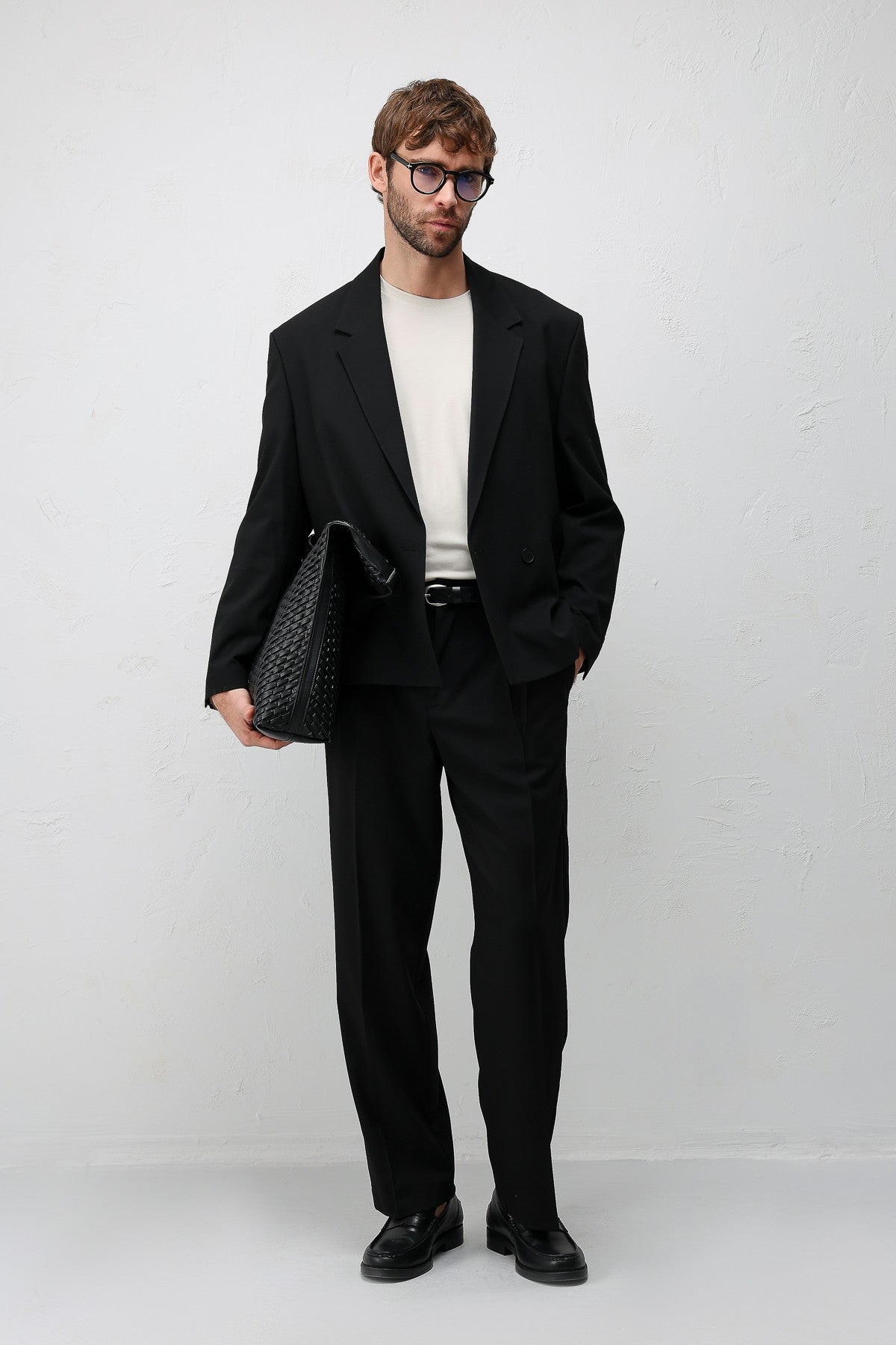 Relaxed Fit Erkek Blazer Ceket