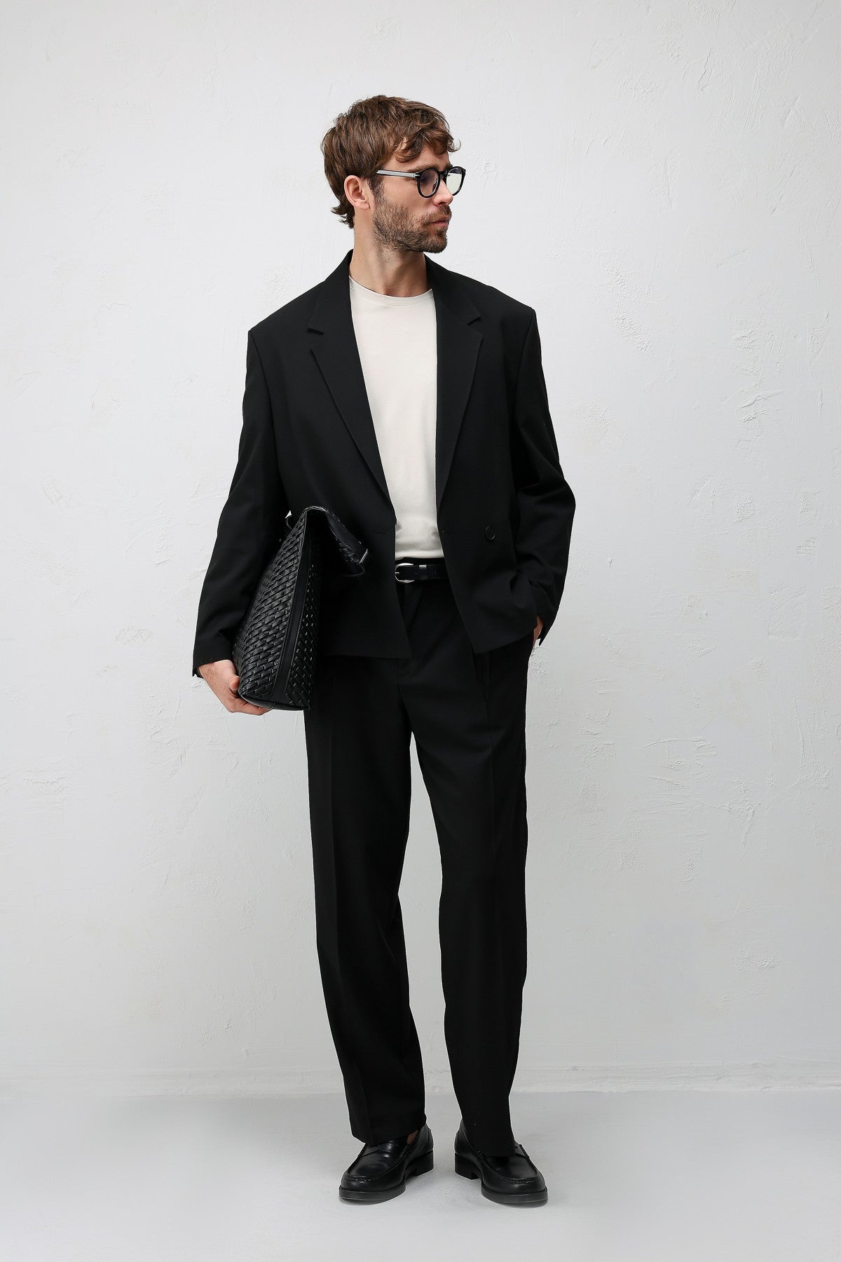 Relaxed Fit Erkek Blazer Ceket