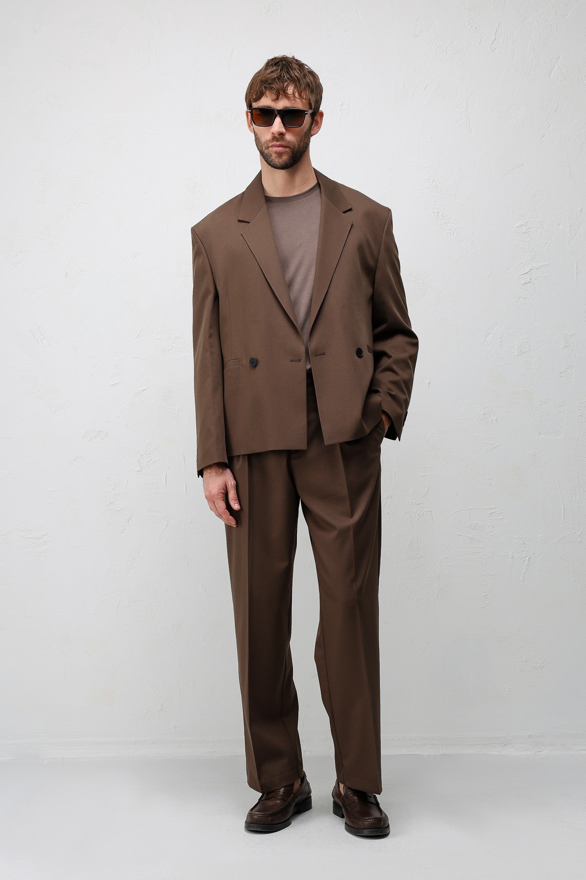 Relaxed Fit Erkek Blazer Ceket