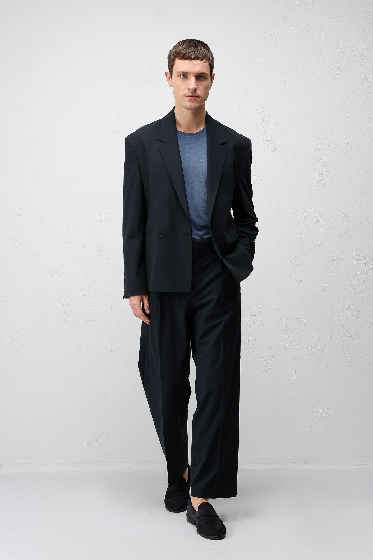 Relaxed Fit Erkek Blazer Ceket