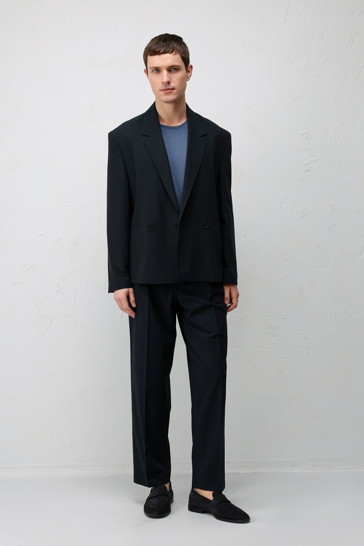 Relaxed Fit Erkek Blazer Ceket