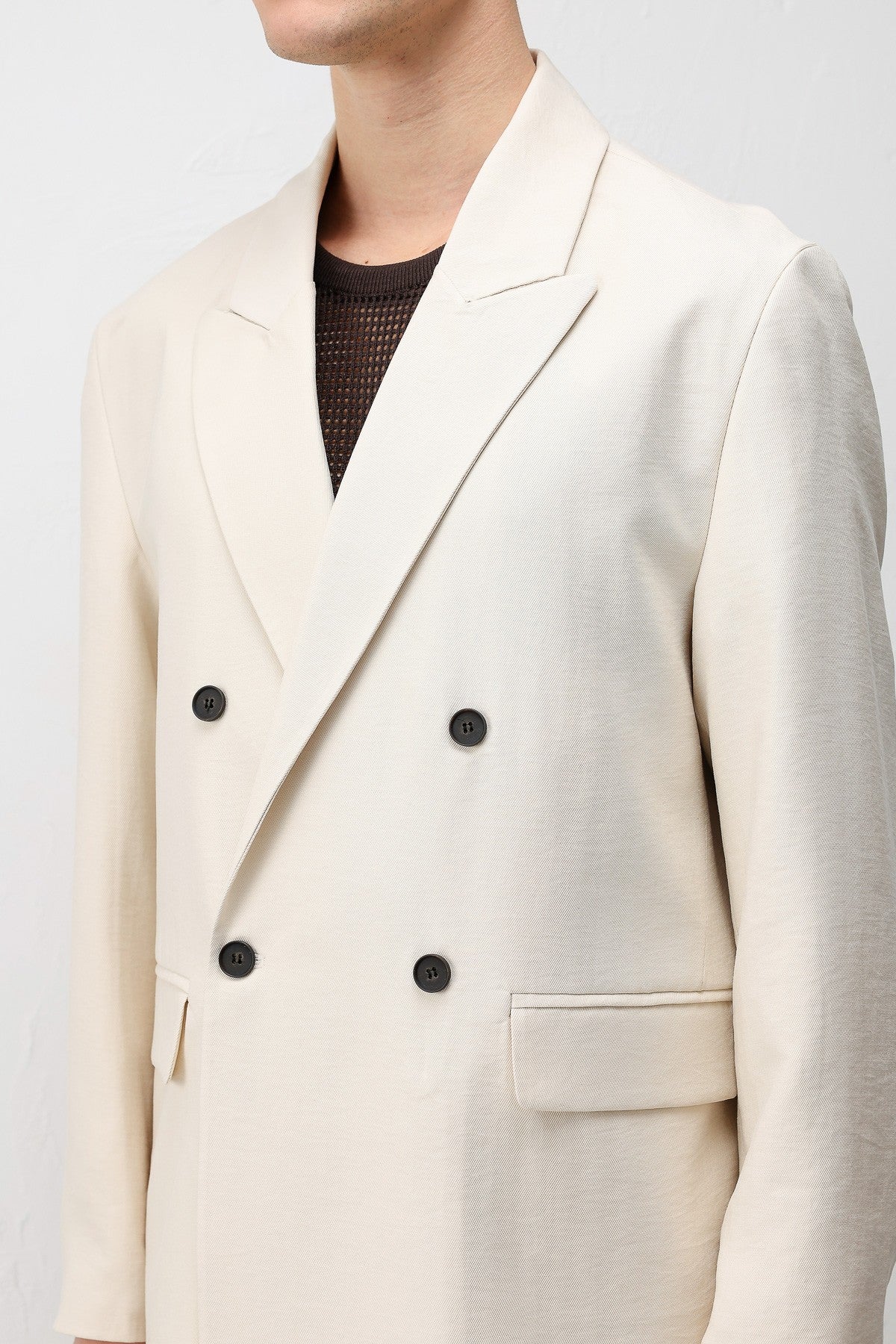 Modal Karışımlı Relaxed Fit Erkek Blazer Ceket