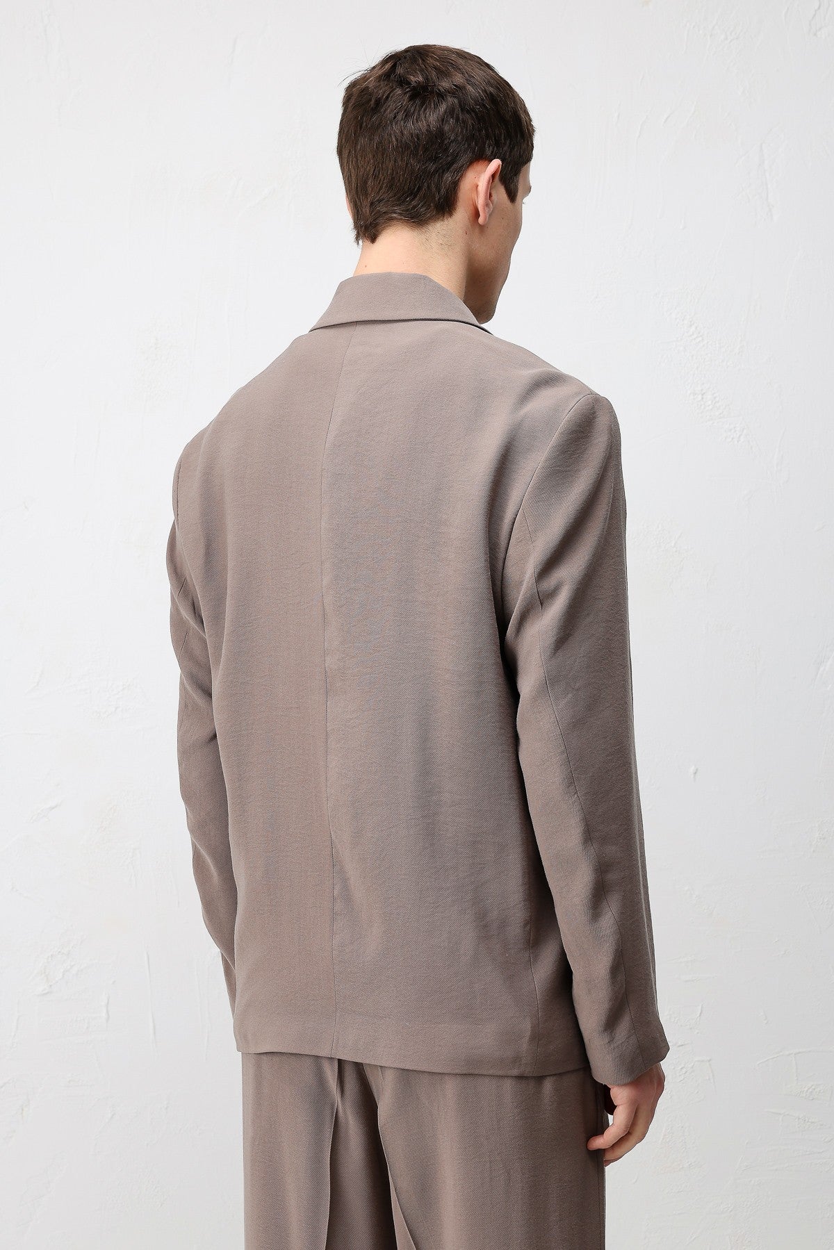 Modal Karışımlı Relaxed Fit Erkek Blazer Ceket