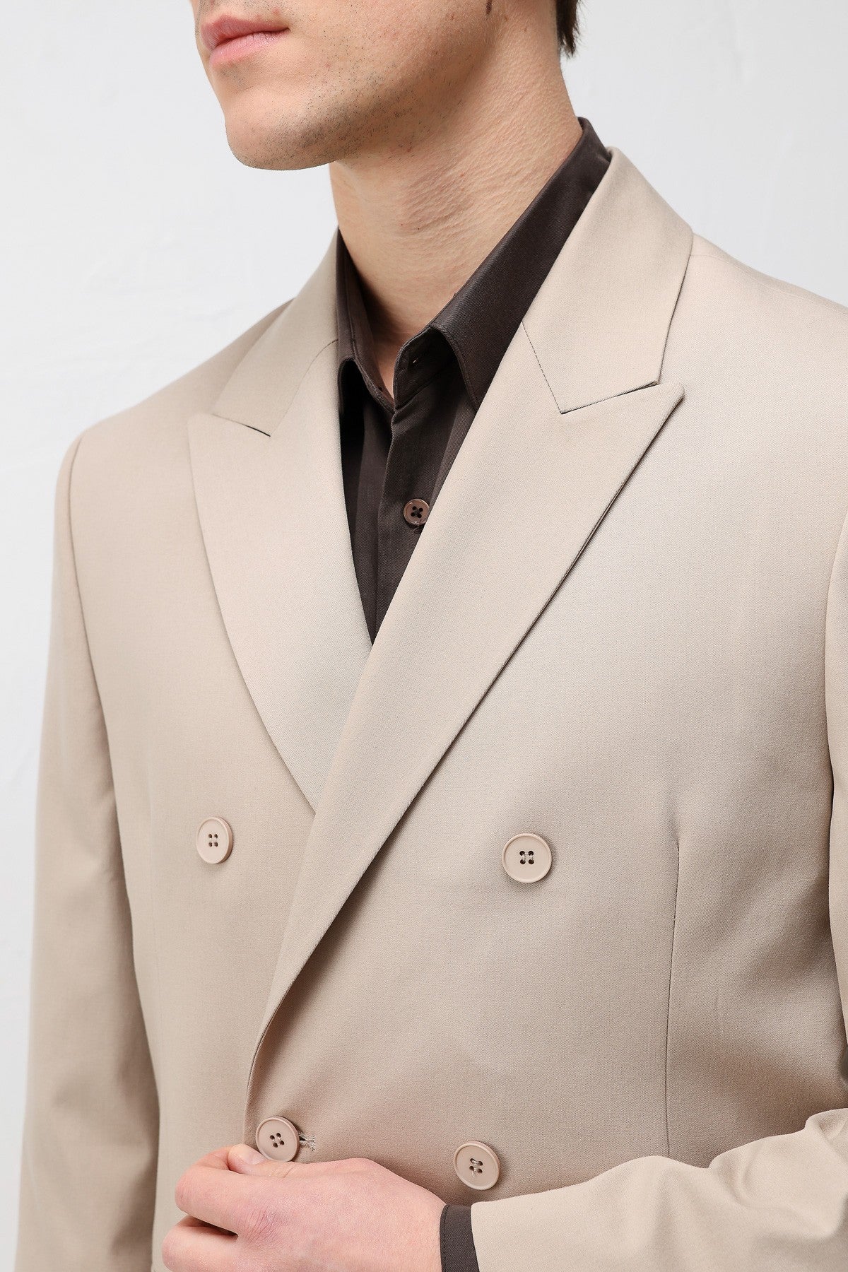Antioch Kruvaze Relaxed Fit Erkek Blazer Ceket