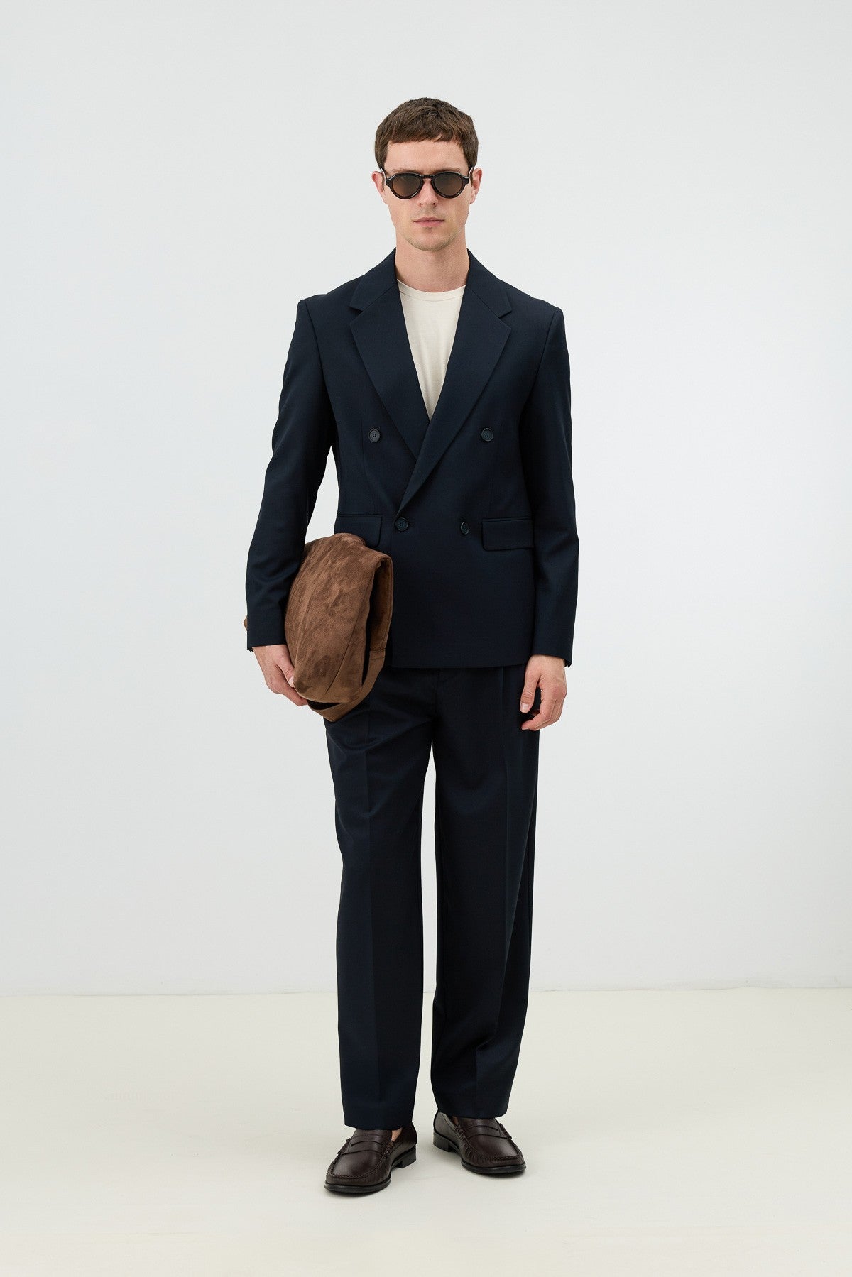 Antioch Relaxed Kruvaze Erkek Blazer Ceket