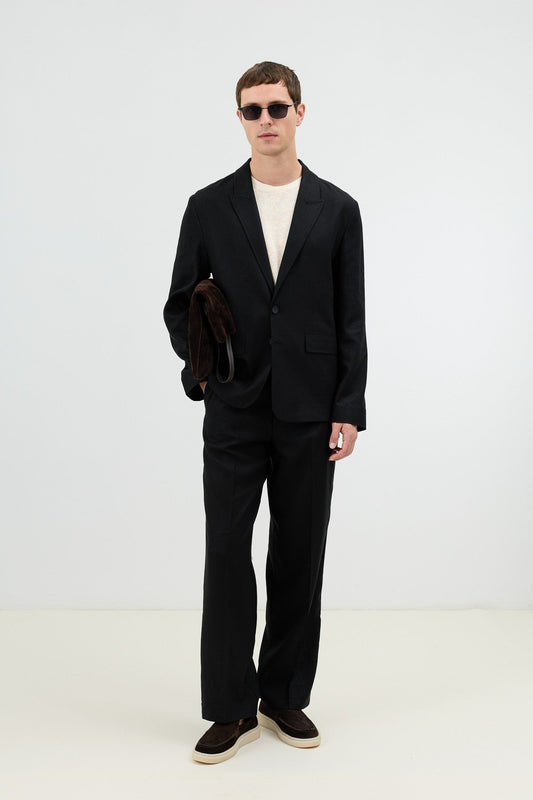 Antioch Keten Karışımlı Erkek Blazer Ceket