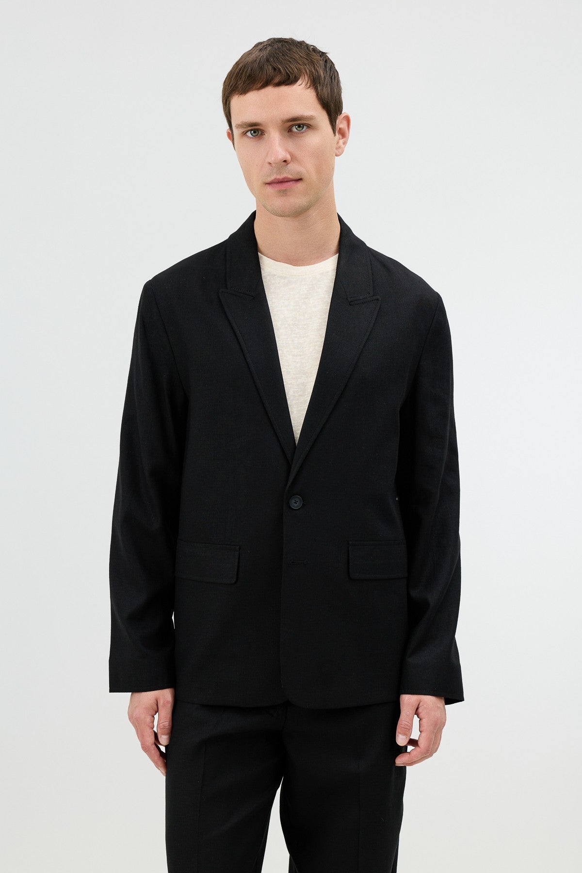 Antioch Keten Karışımlı Erkek Blazer Ceket