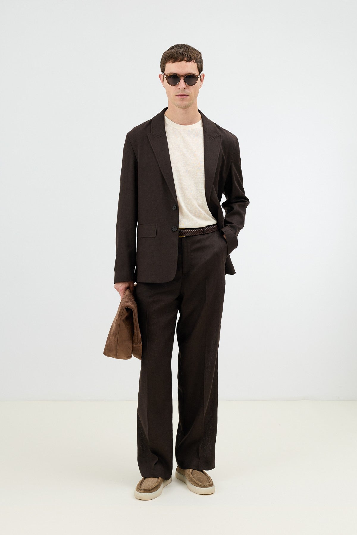 Antioch Keten Karışımlı Erkek Blazer Ceket