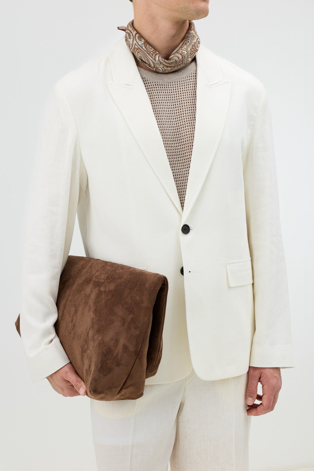 Antioch Keten Karışımlı Erkek Blazer Ceket