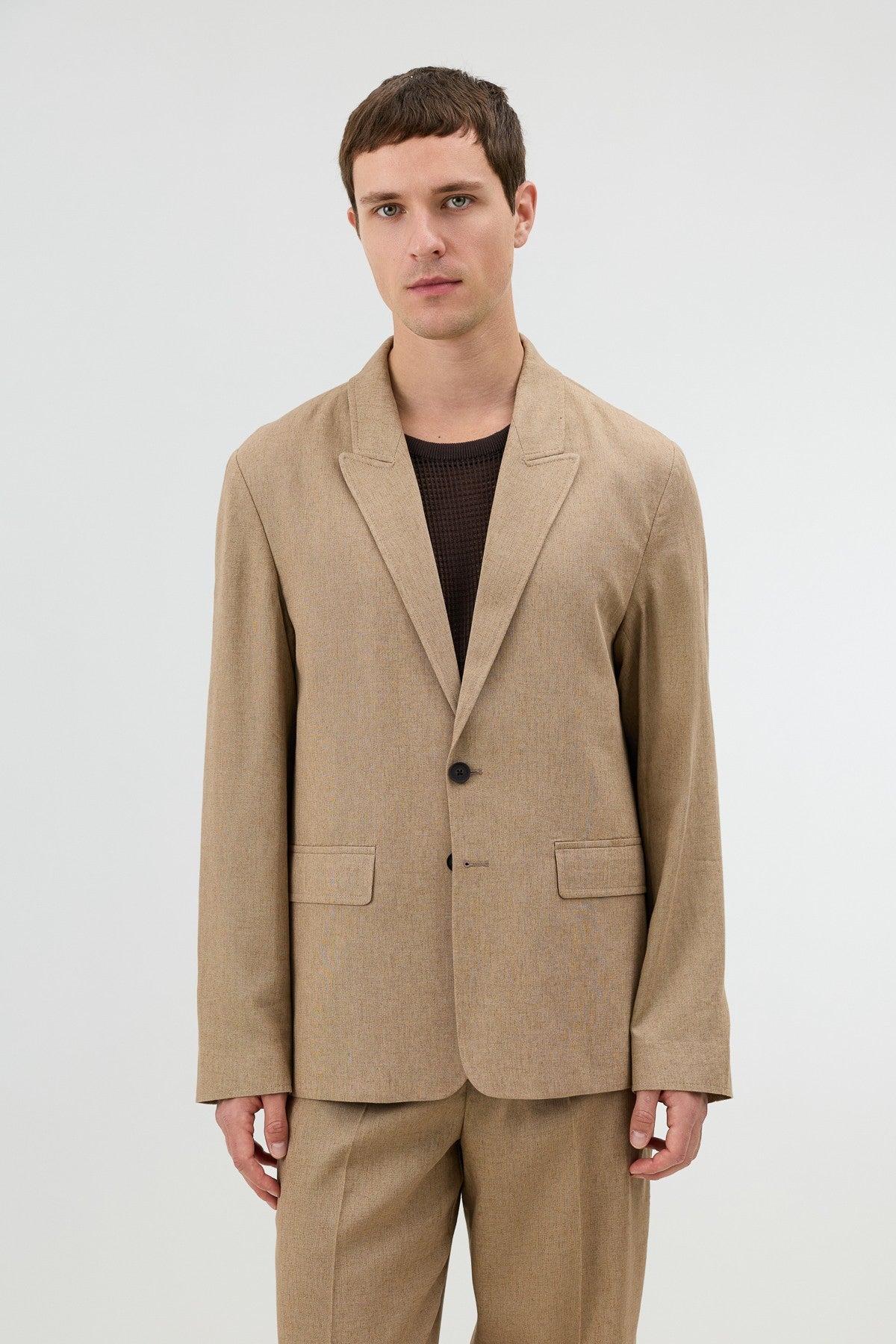 Antioch Keten Karışımlı Erkek Blazer Ceket
