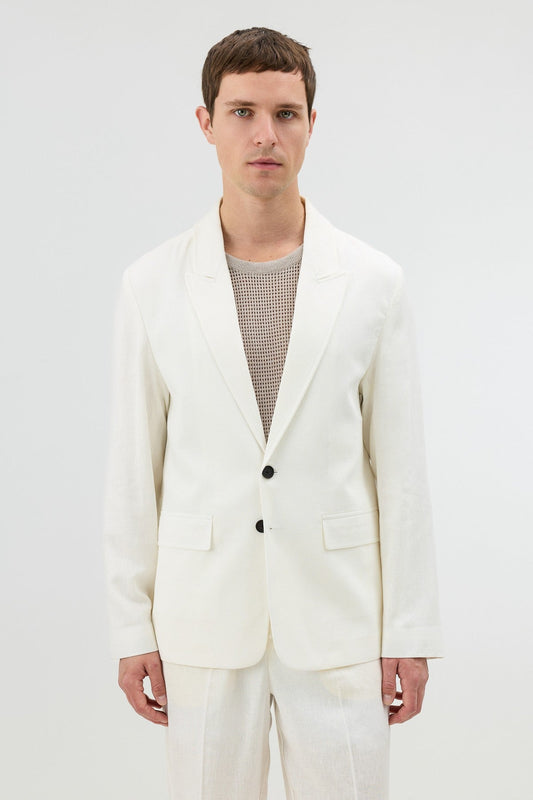 Antioch Keten Karışımlı Erkek Blazer Ceket