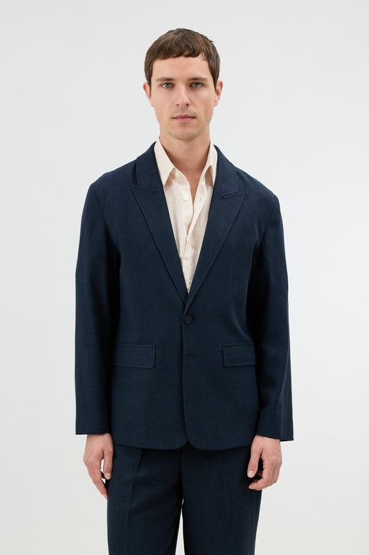 Antioch Keten Karışımlı Erkek Blazer Ceket