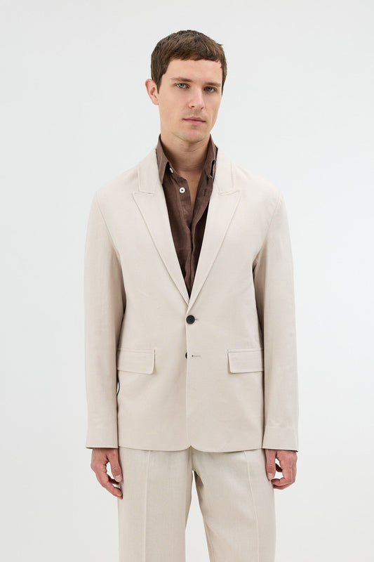 Antioch Keten Karışımlı Erkek Blazer Ceket